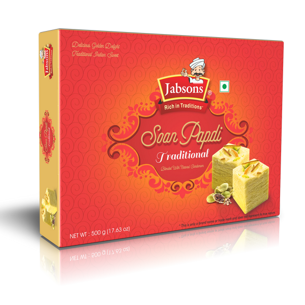 Jabsons Soan Papdi Traditional, 500g