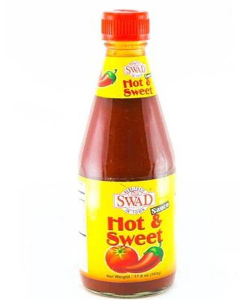 Swad Hot & Sweet Sauce, 17.6oz (500g)