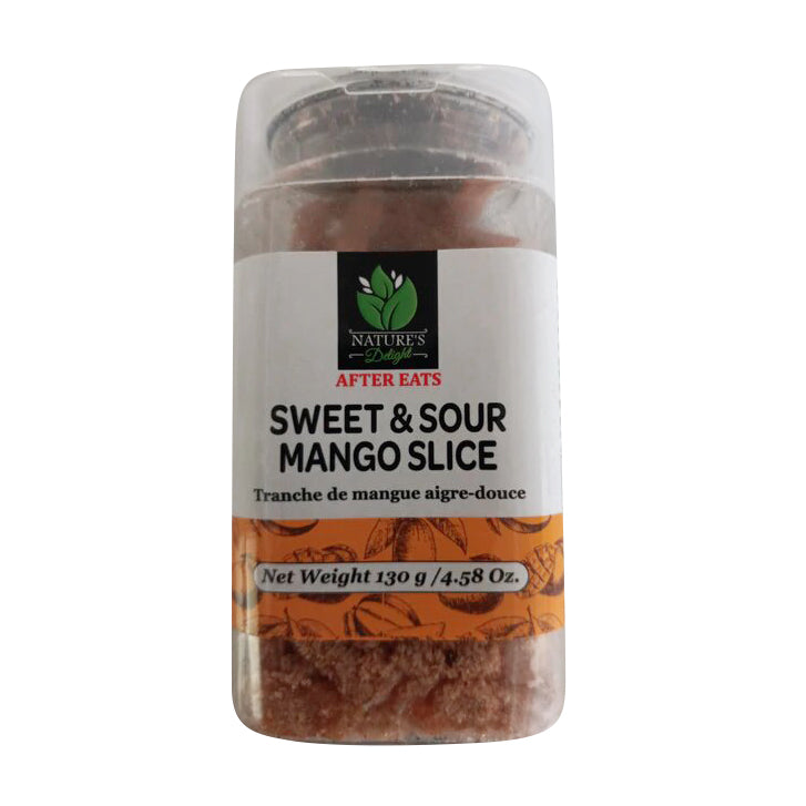 Natures Delight Sweet & Sour Mango Slice 4.58oz(130g)