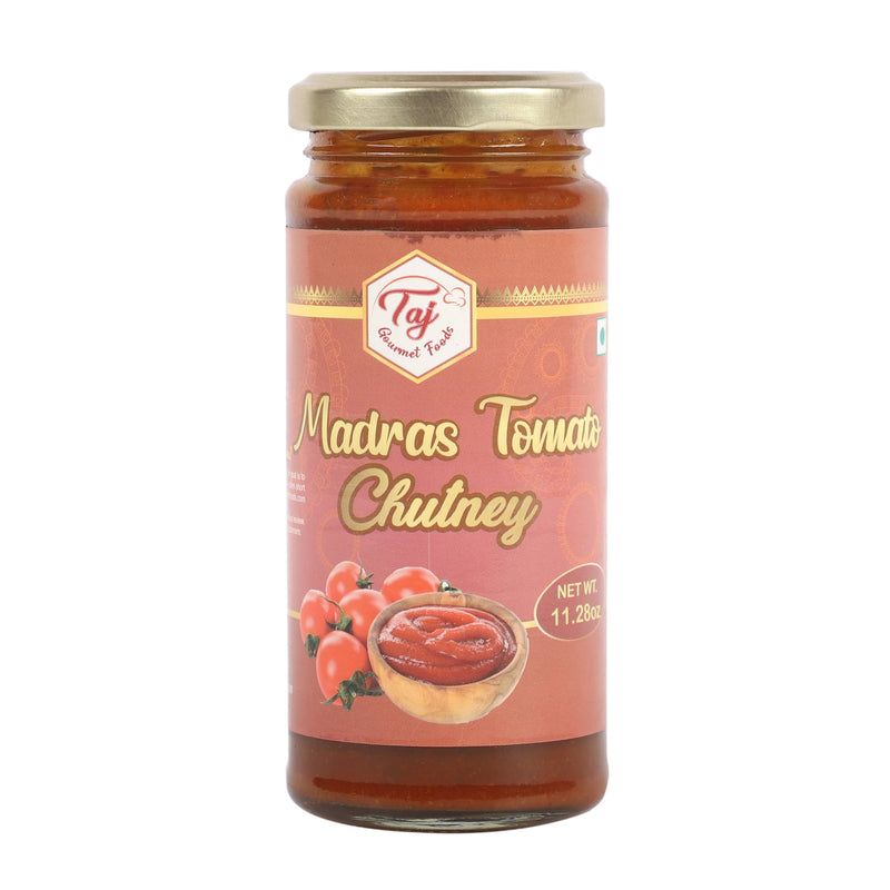 TAJ Madras Tomato Chutney, 320g (11.28 Oz)