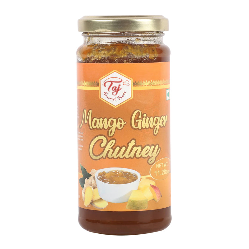 TAJ Mango Ginger Chutney, 320g (11.28 Oz)