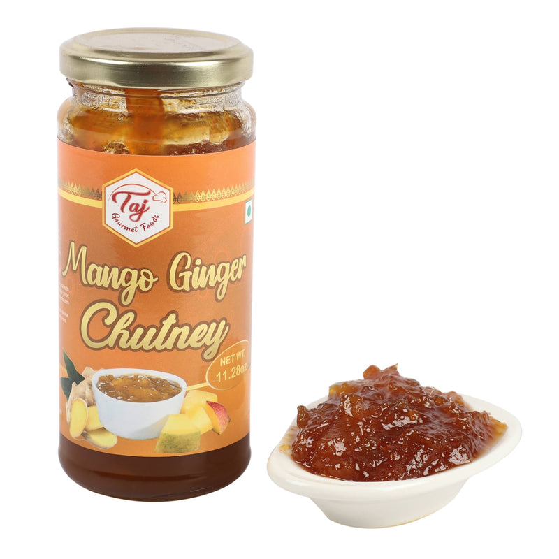 TAJ Mango Ginger Chutney, 320g (11.28 Oz)