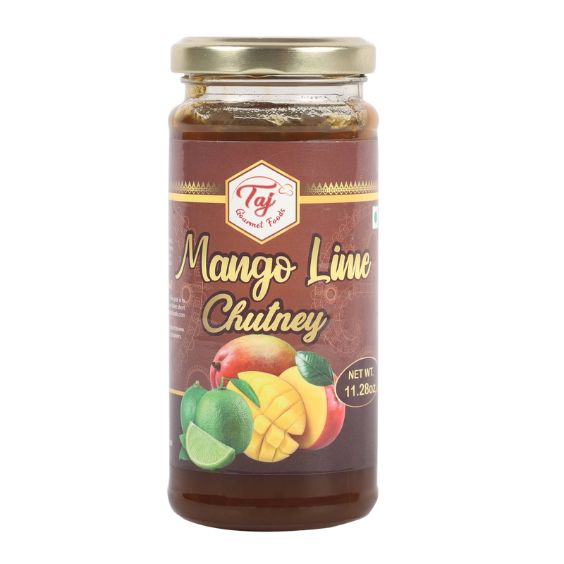 TAJ Mango Lime Chutney, 320g (11.28 Oz)