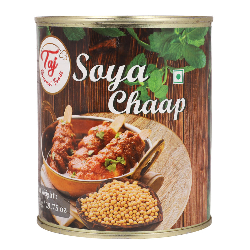 TAJ Soya Chaap, Vegetarian, Healthy and Tasty, 850g