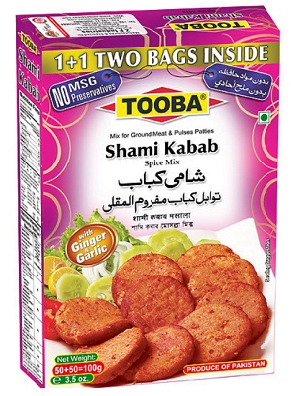 Tooba Shami Kabab Spice Mix 100g