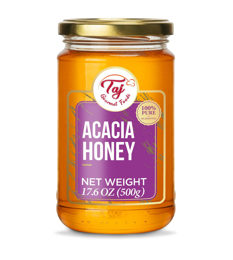 TAJ Acacia Honey, 17.6oz (500g)