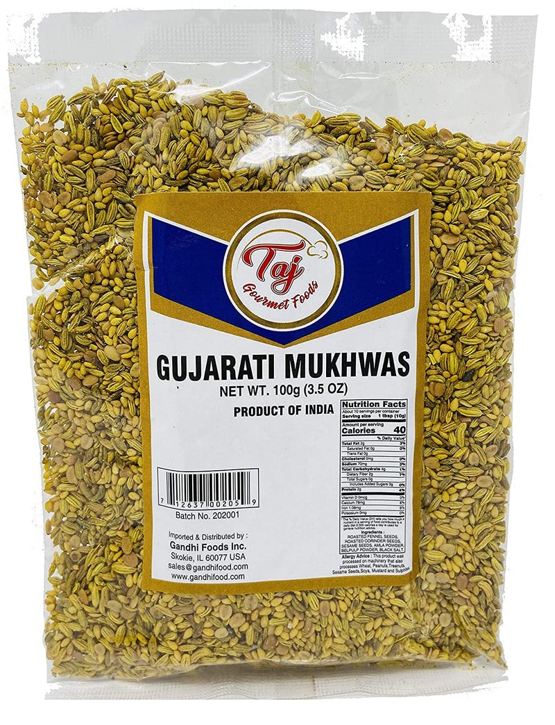 TAJ Gujarati Mukhwas (Mouth Freshener, Digestive Snack)
