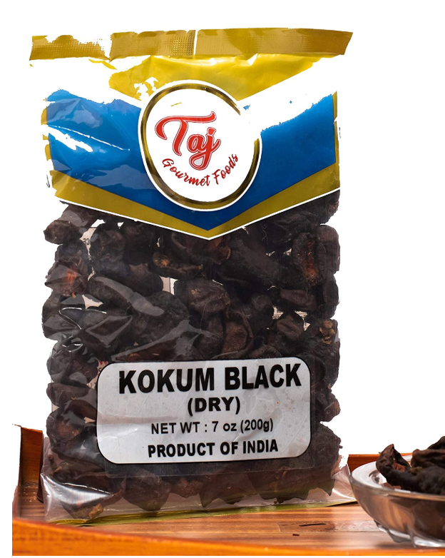 TAJ Black Kokum Dry (Wild Mangosteen)(Various Size Available)