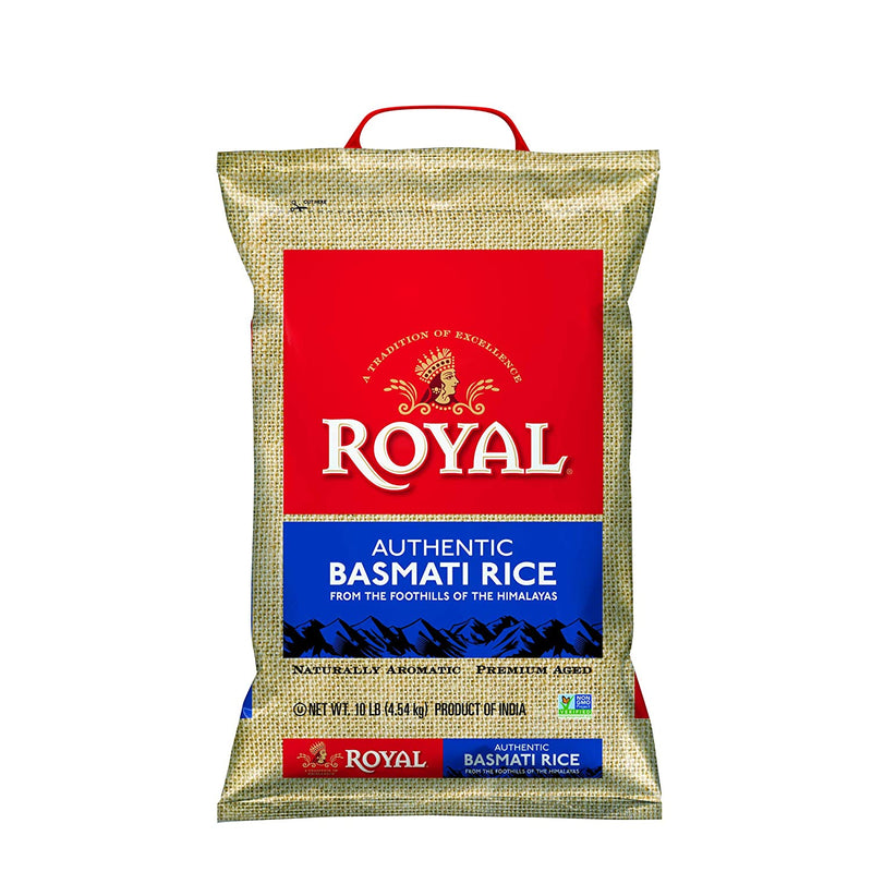 Royal Basmati Rice, Authentic Royal, White Rice,