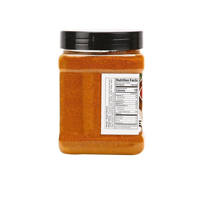 Zayd Organic Curry Powder Hot 16oz, USDA Organic Certified