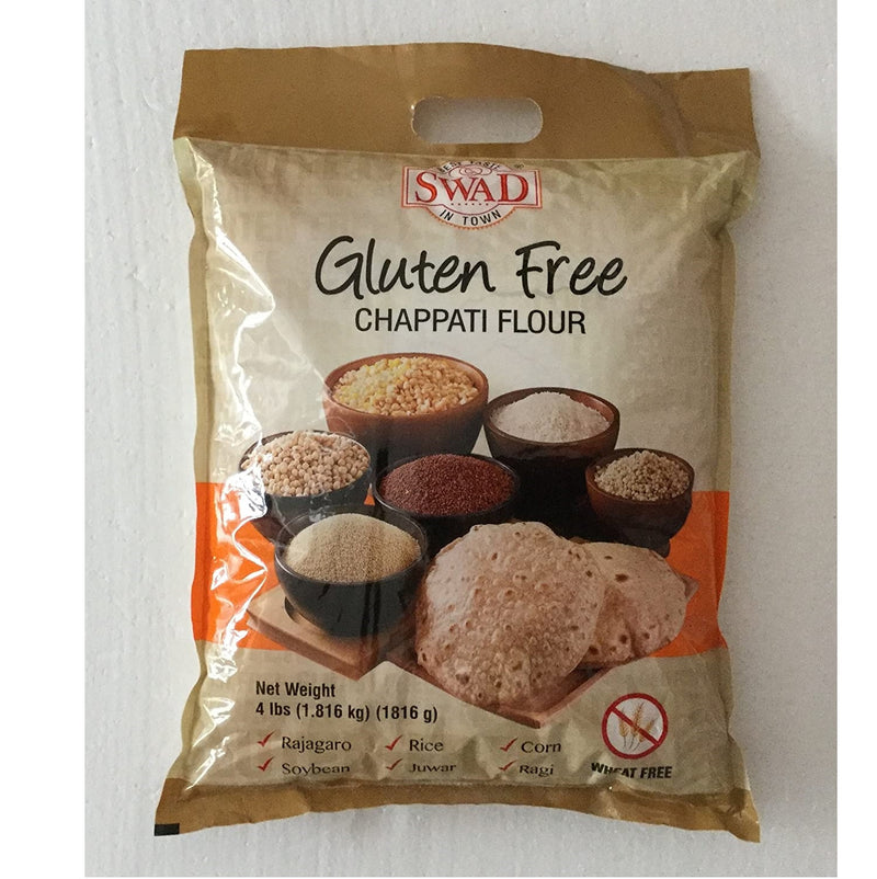 Swad Gluten Free, Wheat Free Multi-Grain Chappati Flour 10lbs