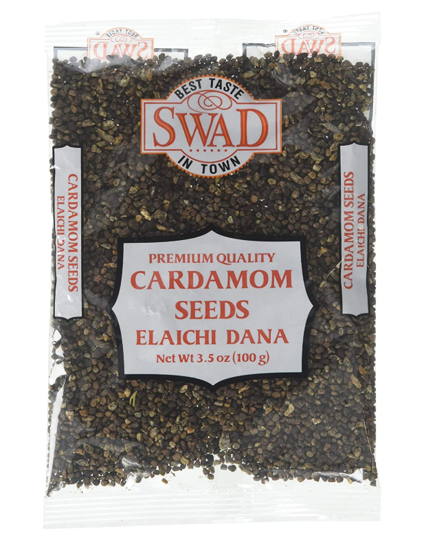 Swad Cardamom Seeds (Decorticated Cardamom), 3.5oz (100g)