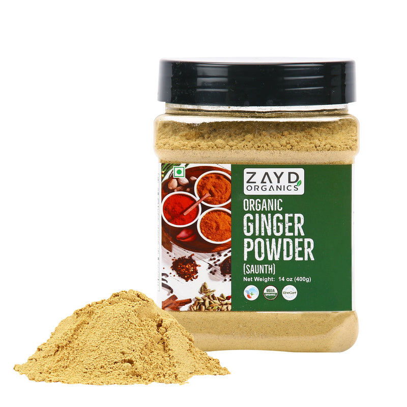 Zayd Organic Ginger Powder 14oz, USDA Organic Certified