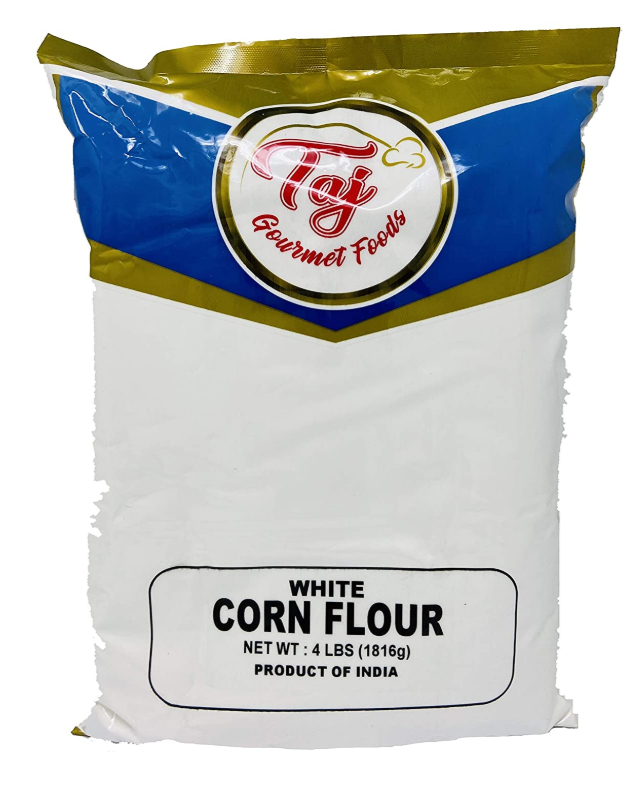 TAJ White Corn Flour, 5-Pounds -Jar.