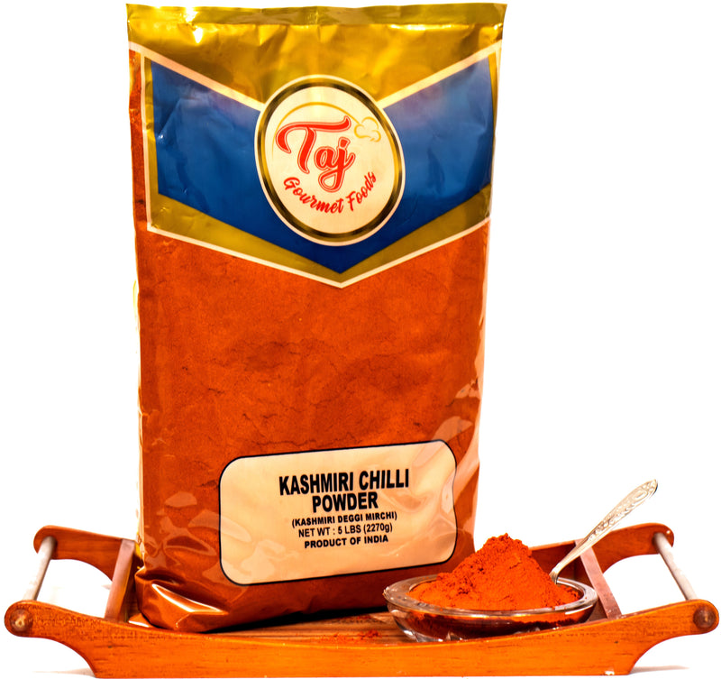 TAJ Kashmiri Chili Powder, Chilli Powder, (Medium Hot),