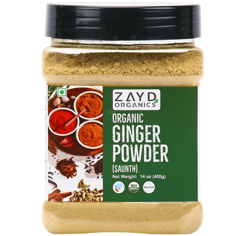 Zayd Organic Ginger Powder 14oz, USDA Organic Certified