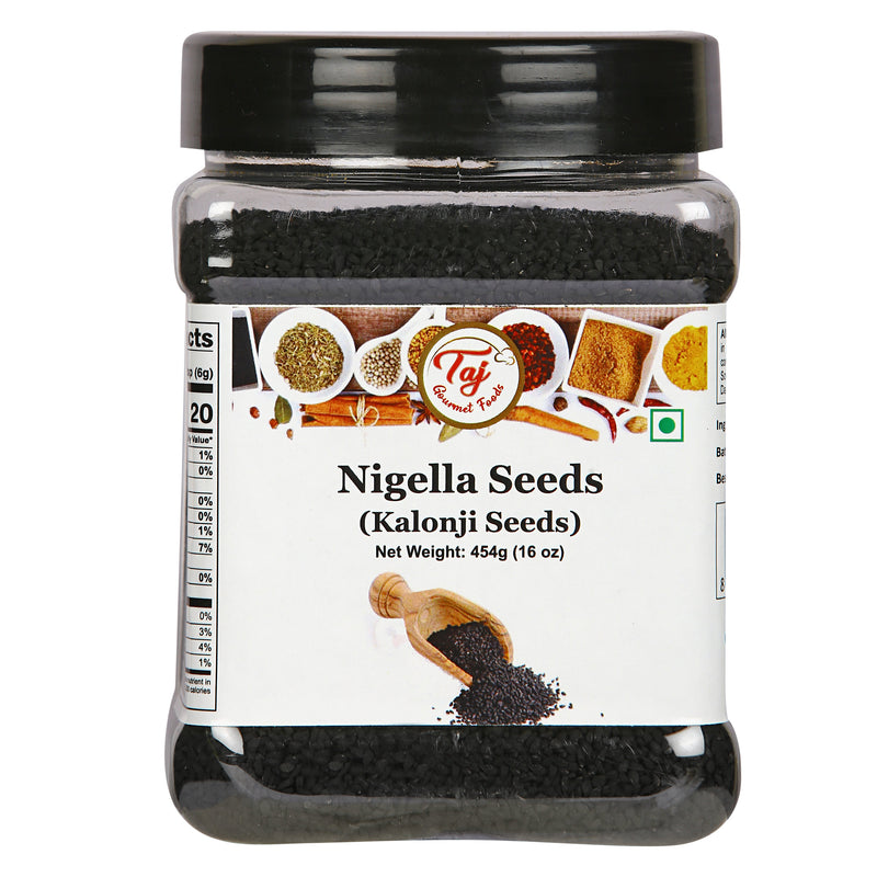 TAJ Kalonji Seeds (Black Cumin Seeds, Nigella, Black Seeds)