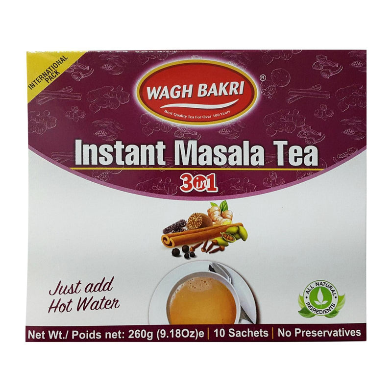 Wagh Bakri Instant Masala Chai Tea, 260 Gram
