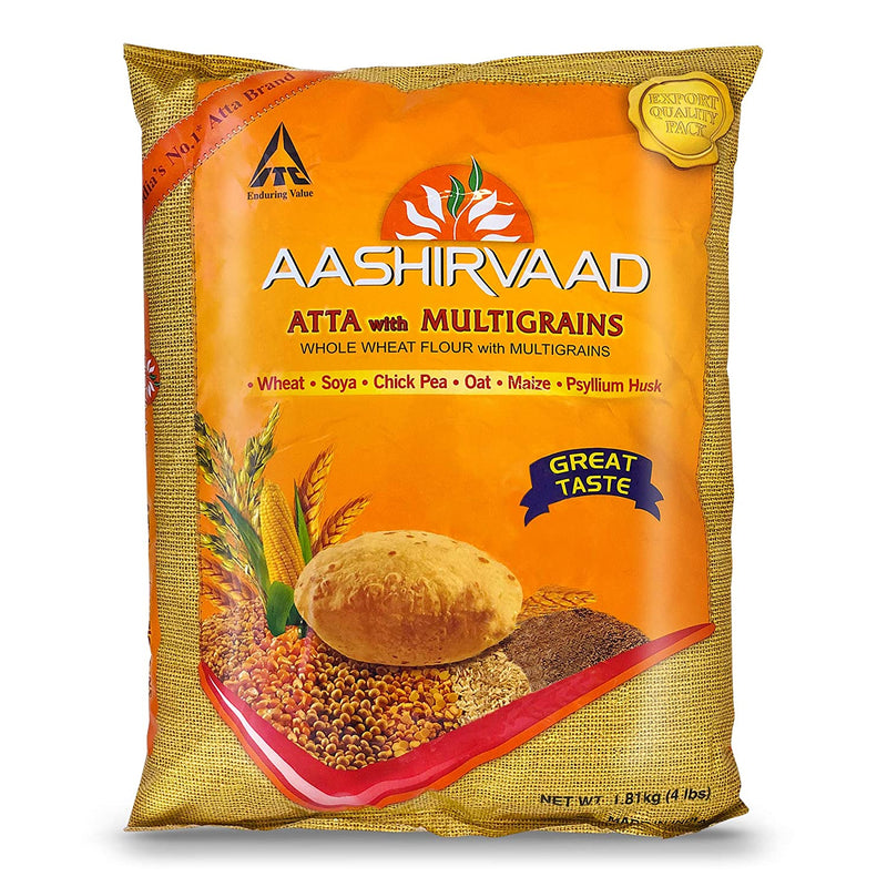 Aashirvaad Atta Whole Wheat With Multigrains