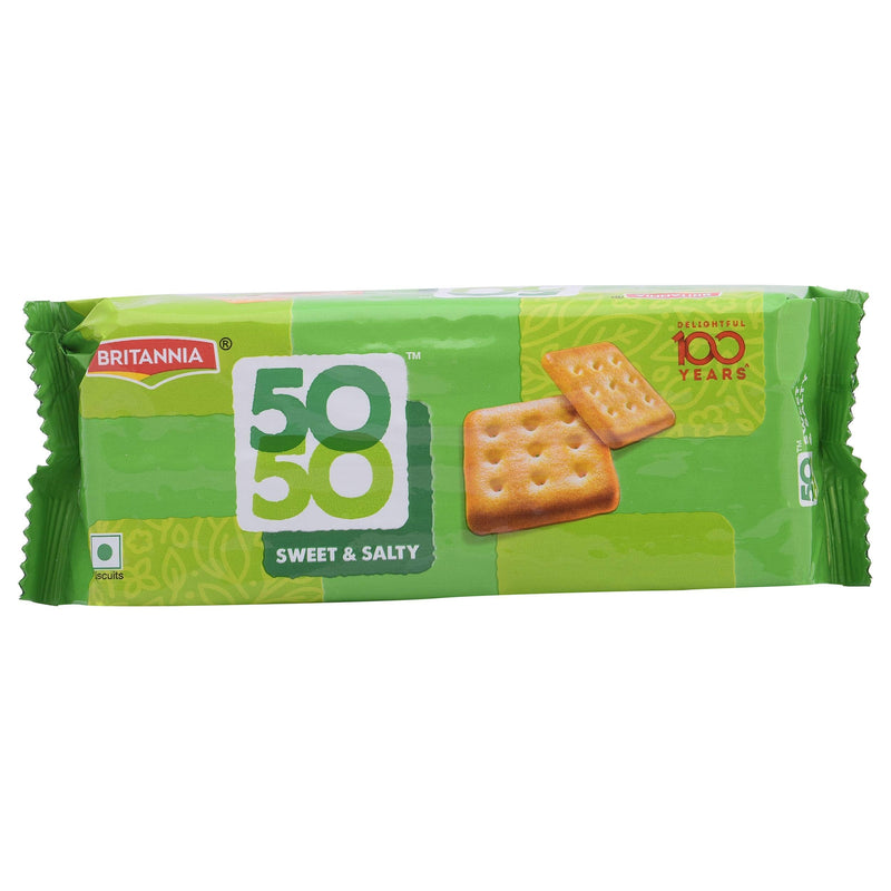 Britannia 50-50 crackers - 62g, 1-Pack