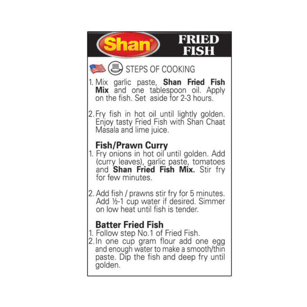 Shan Fried Fish, 50g