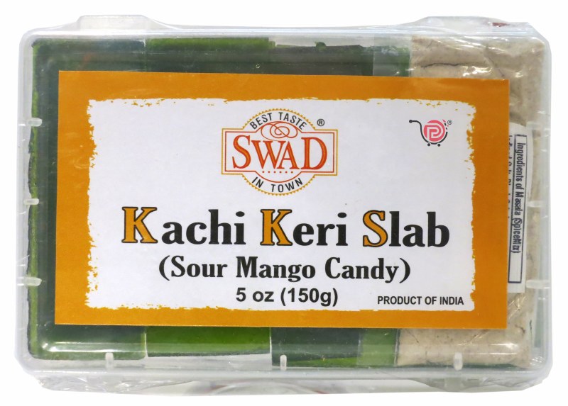 Swad Kachi Keri Slab  (Sour Mango Candy) 5oz(150g)