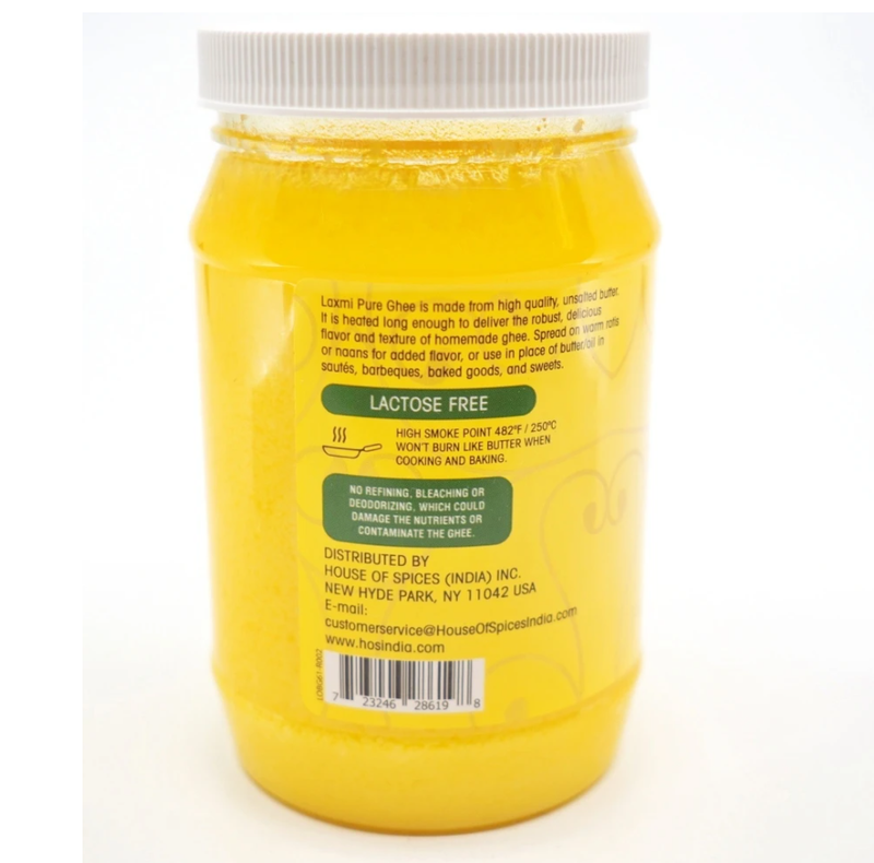 Laxmi Pure Cow Ghee Clarified Butter (Available in Different Sizes)