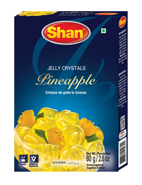 Shan Jelly Crystals Pineapple 2.82 oz (80g)