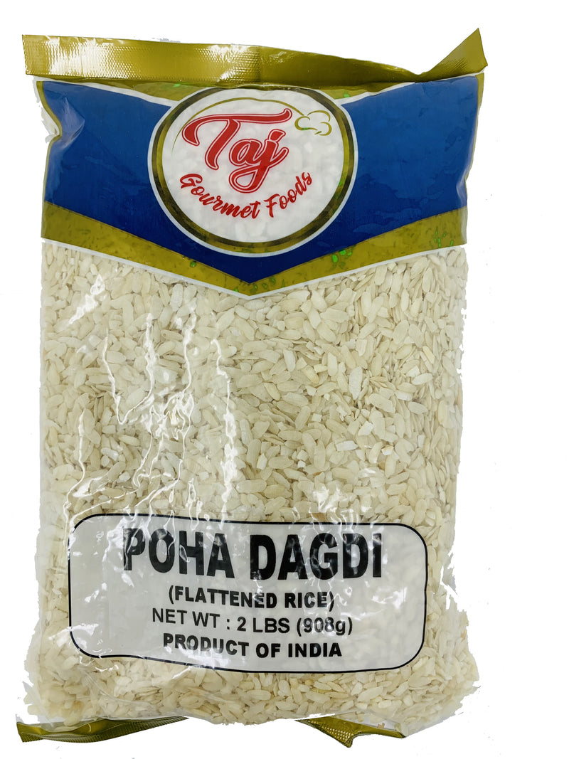 TAJ Poha Dagdi  Flattened Rice, 2lbs