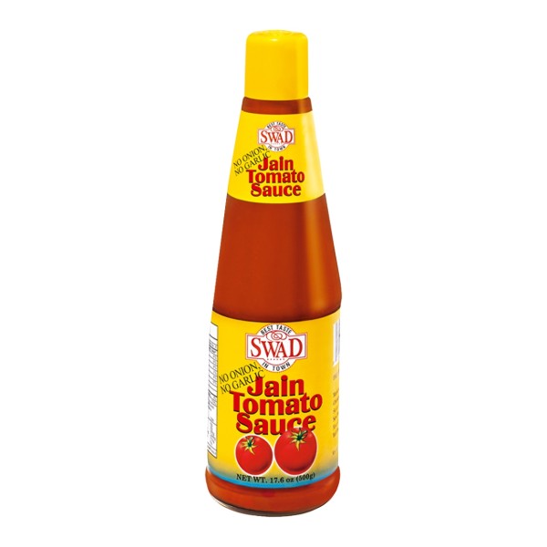 Swad Jain Tomato Ketchup, 17.6oz (500g)