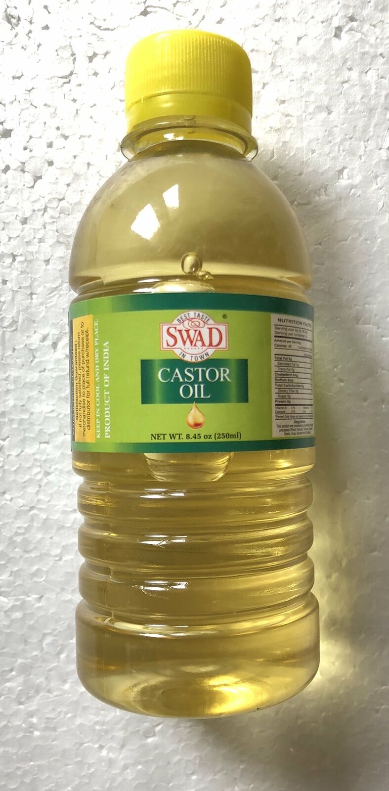 Swad Castor Oil. 8.45oz
