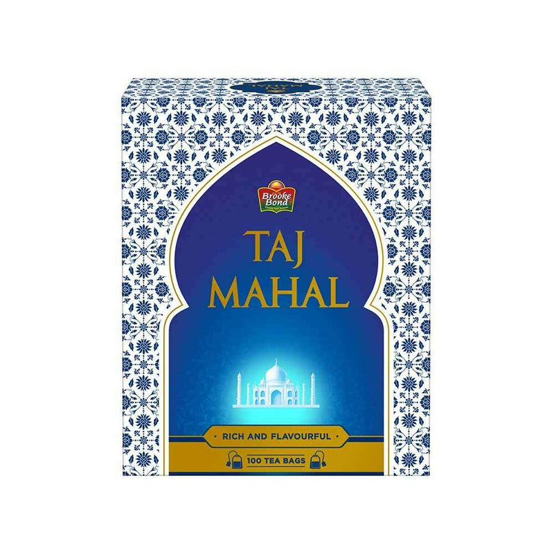 Brooke Bond Taj Mahal Black Tea, 100 Tea Bags. 7oz(200g)