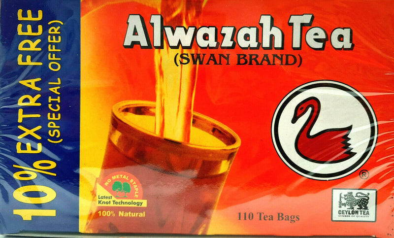 Alwazah Tea, 100% pure ceylon, 110-bags by Alwazah
