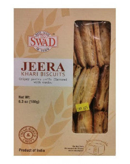Swad Jeera Khari Biscuits 6.3oz (180g)